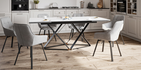 Стул B815-m (B815-m LIGHT GREY VL08, BK+)